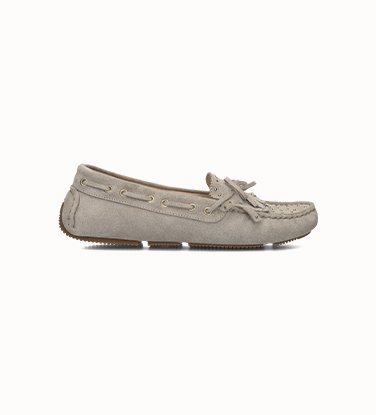 Beige Fred de La Bretoniere mocassins