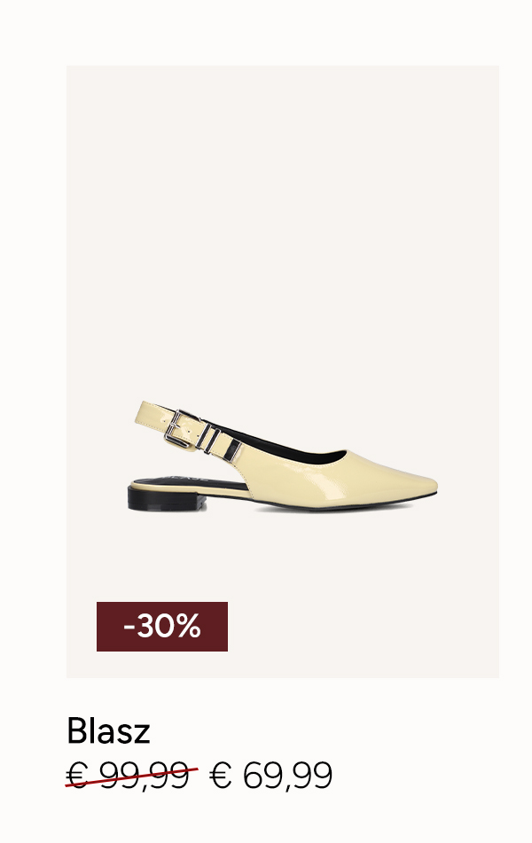 Gele Blasz slingbacks
