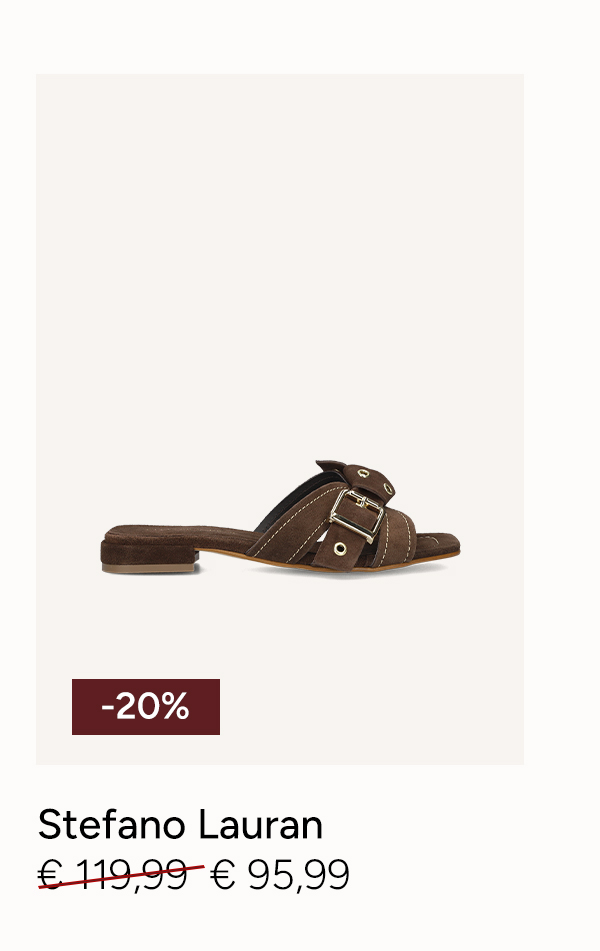Bruine Stefano Lauran slippers