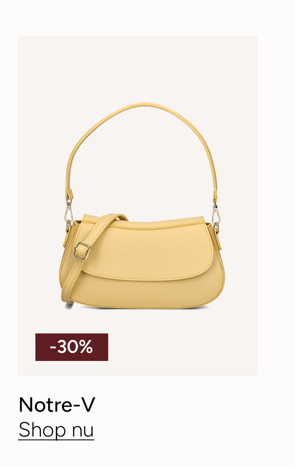 butter yellow notre-v schoudertas
