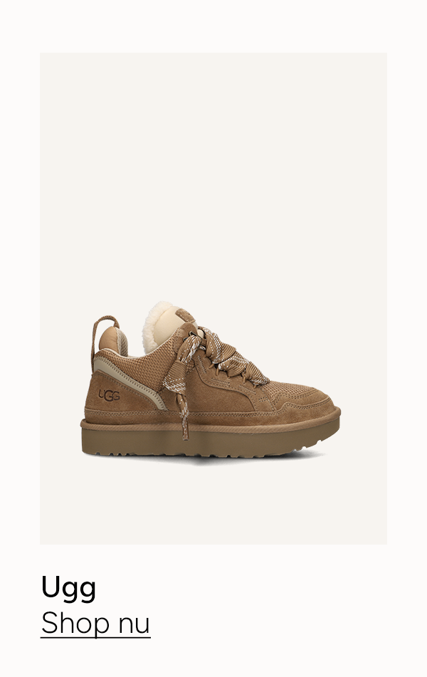 Cognac UGG hoge sneakers