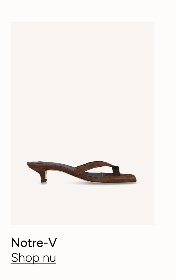 Notre-V Sandalen Bruin