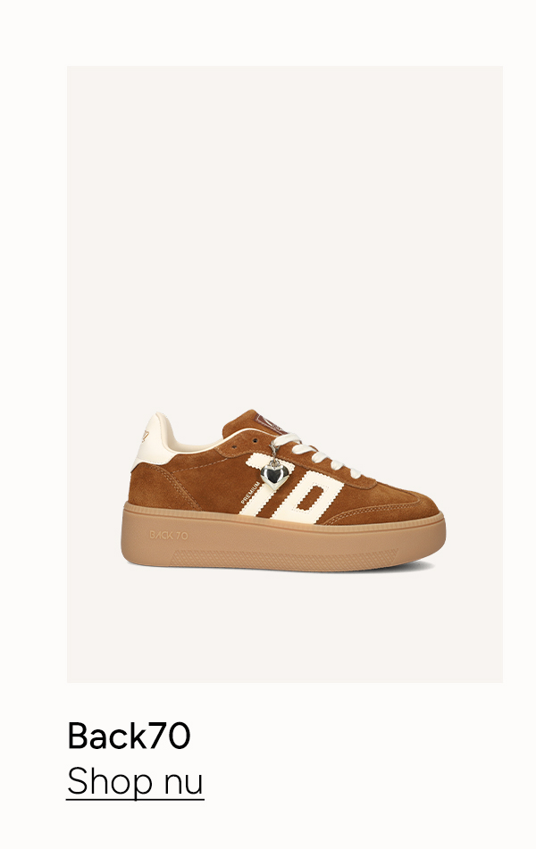 Bruine back70 sneakers