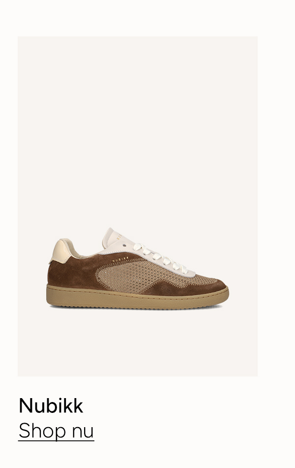 Bruine Nubikk sneakers