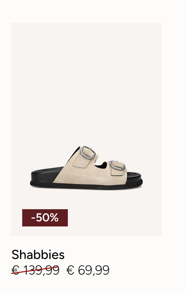 Taupe slippers Shabbies