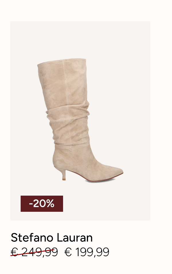 Beige Stefano Lauran laarzen