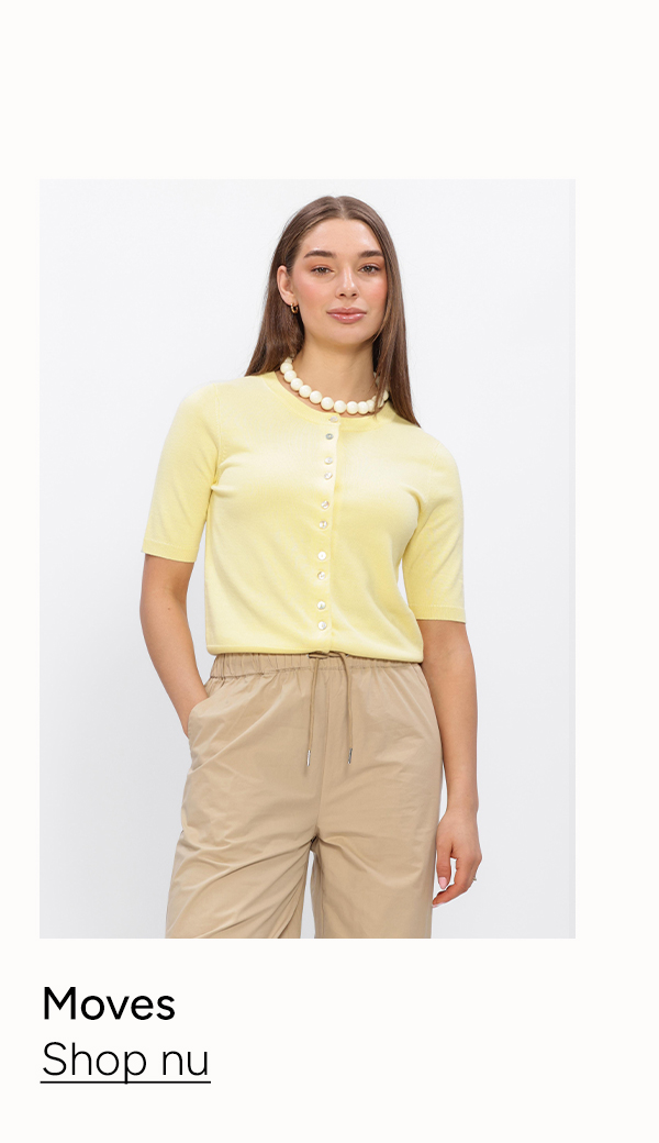 Gele Moves trui