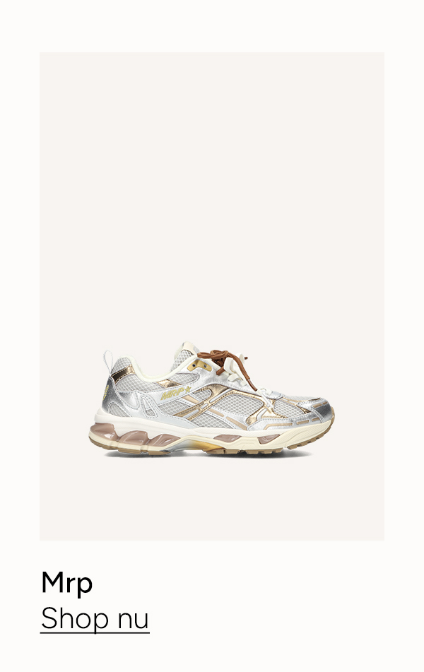 Zilveren lage sneakers MRP