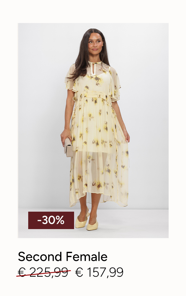 Gele Second Female jurk 
