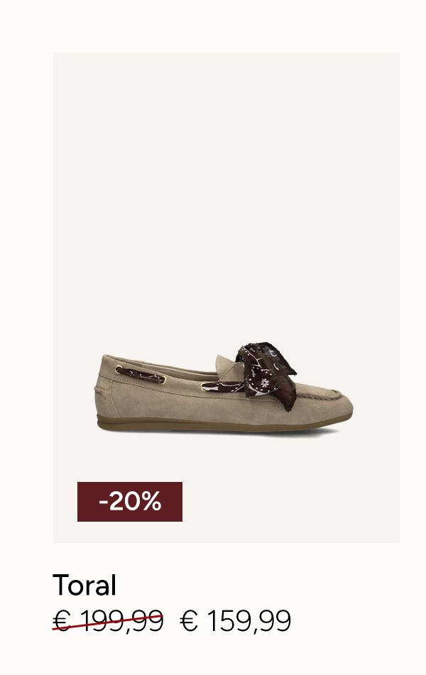 Beige Toral Mocassins