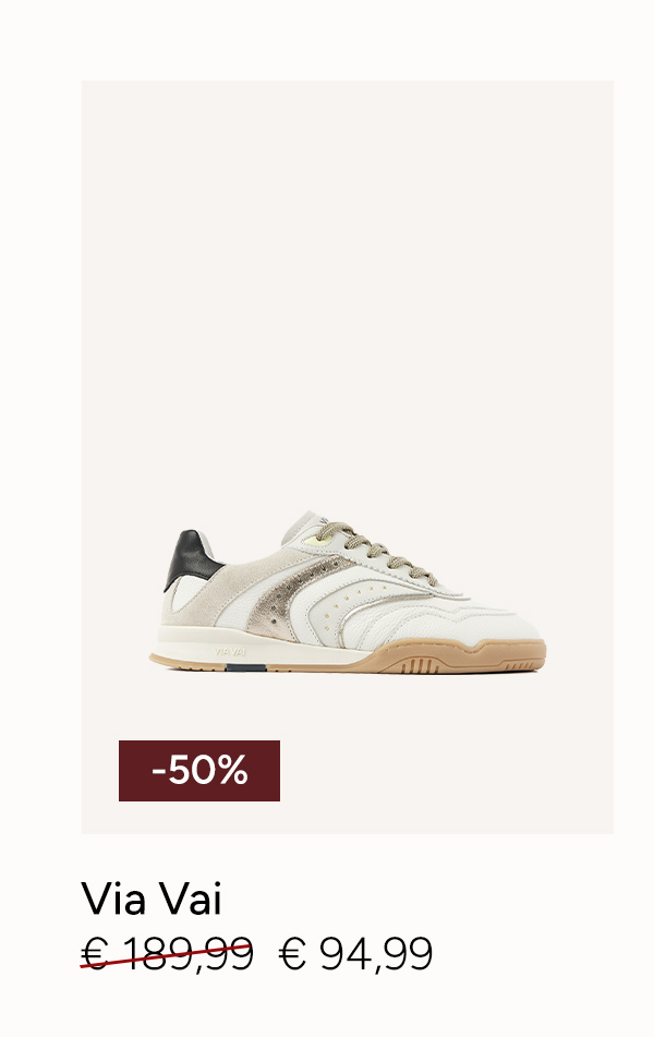 Witte Via Vai lage sneakers