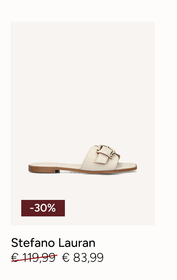 Witte Stefano Lauran slippers