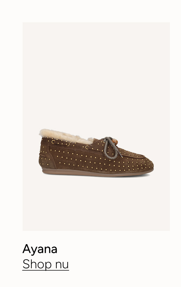 Bruine Ayana loafers
