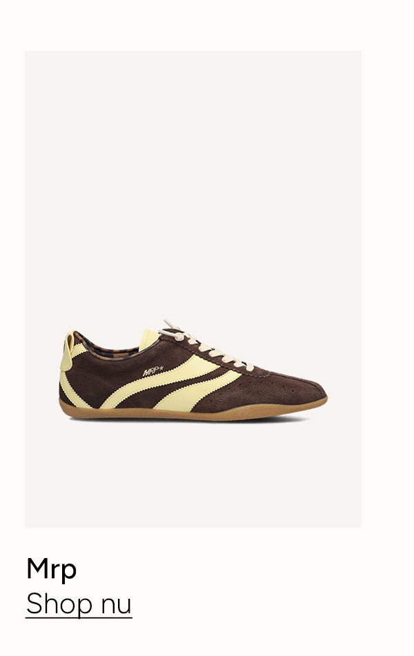 Bruine Mrp lage sneakers