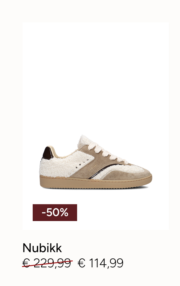 Nubikk lage sneakers