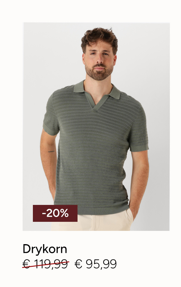 Khaki Drykorn Polo