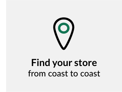 Find your store from coast to coast