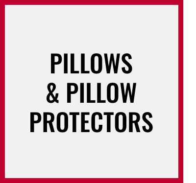 Pillows and pillow protectors.