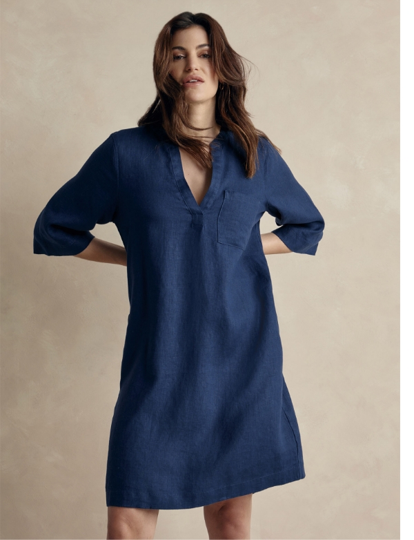 Linen clothing selection for women