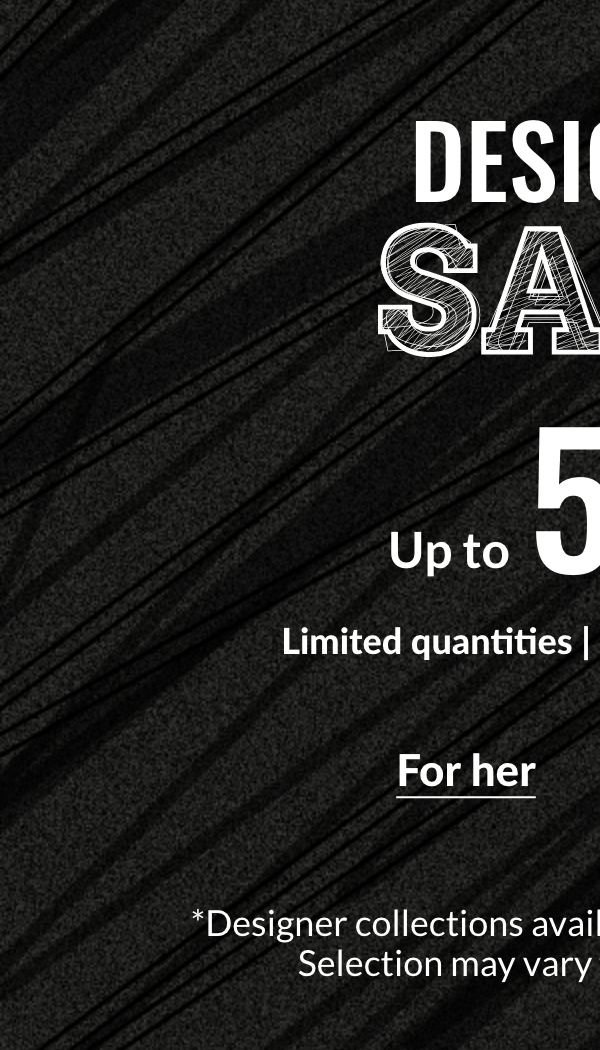 Designer sale up to 50% off for her at Édito Simons