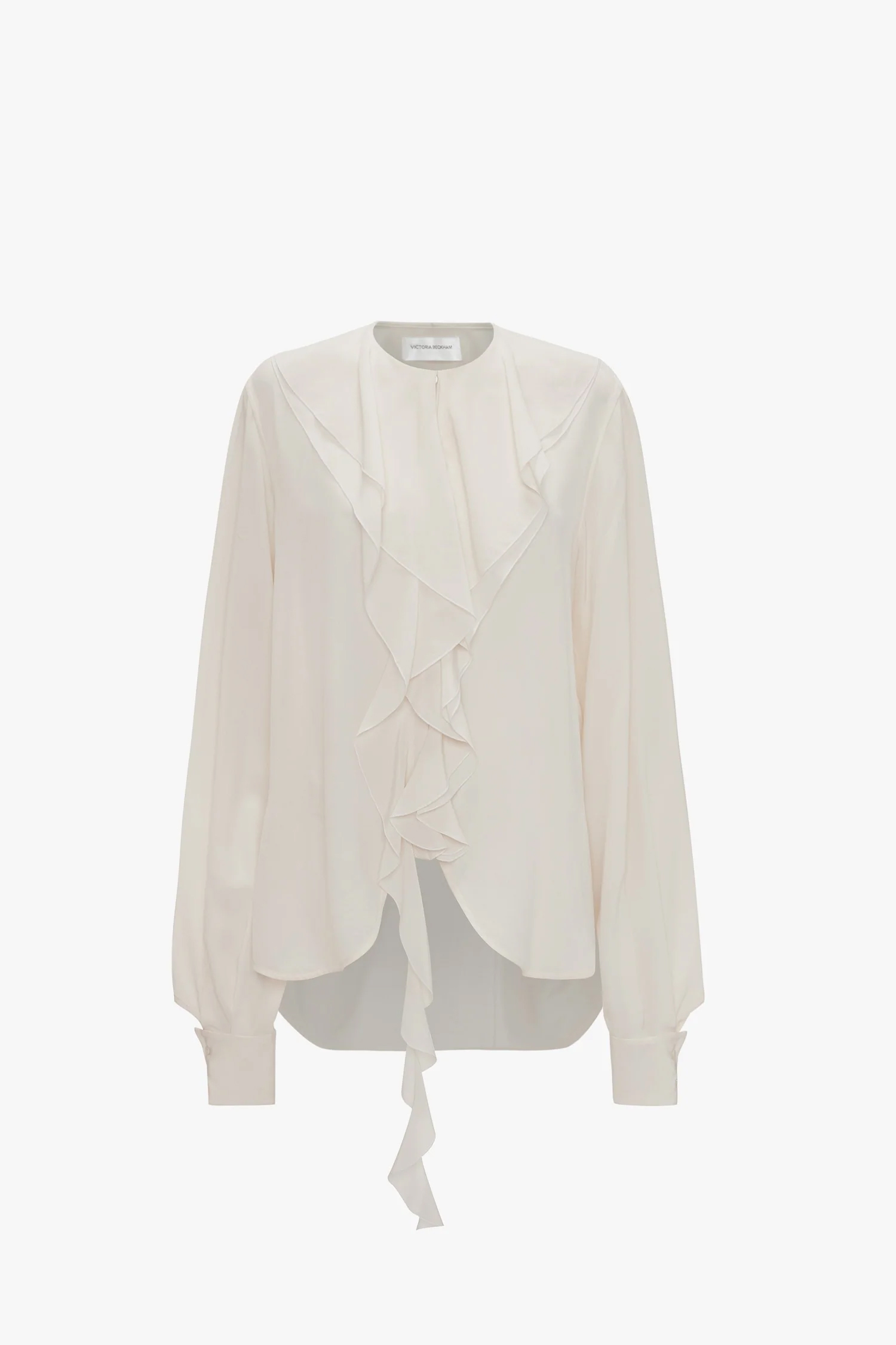 Romantic blouse in vanilla