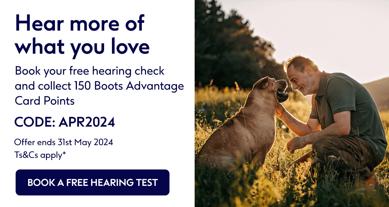 Book your free hearing test with Boots today - Patient