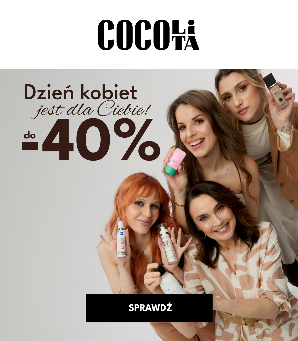 dzien kobiet jest dla Ciebie do -40%