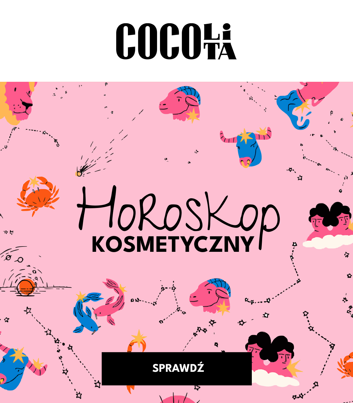 BANER GŁÓWNY HOROSKOP KOSMETYCZNY SPRAWDŹ