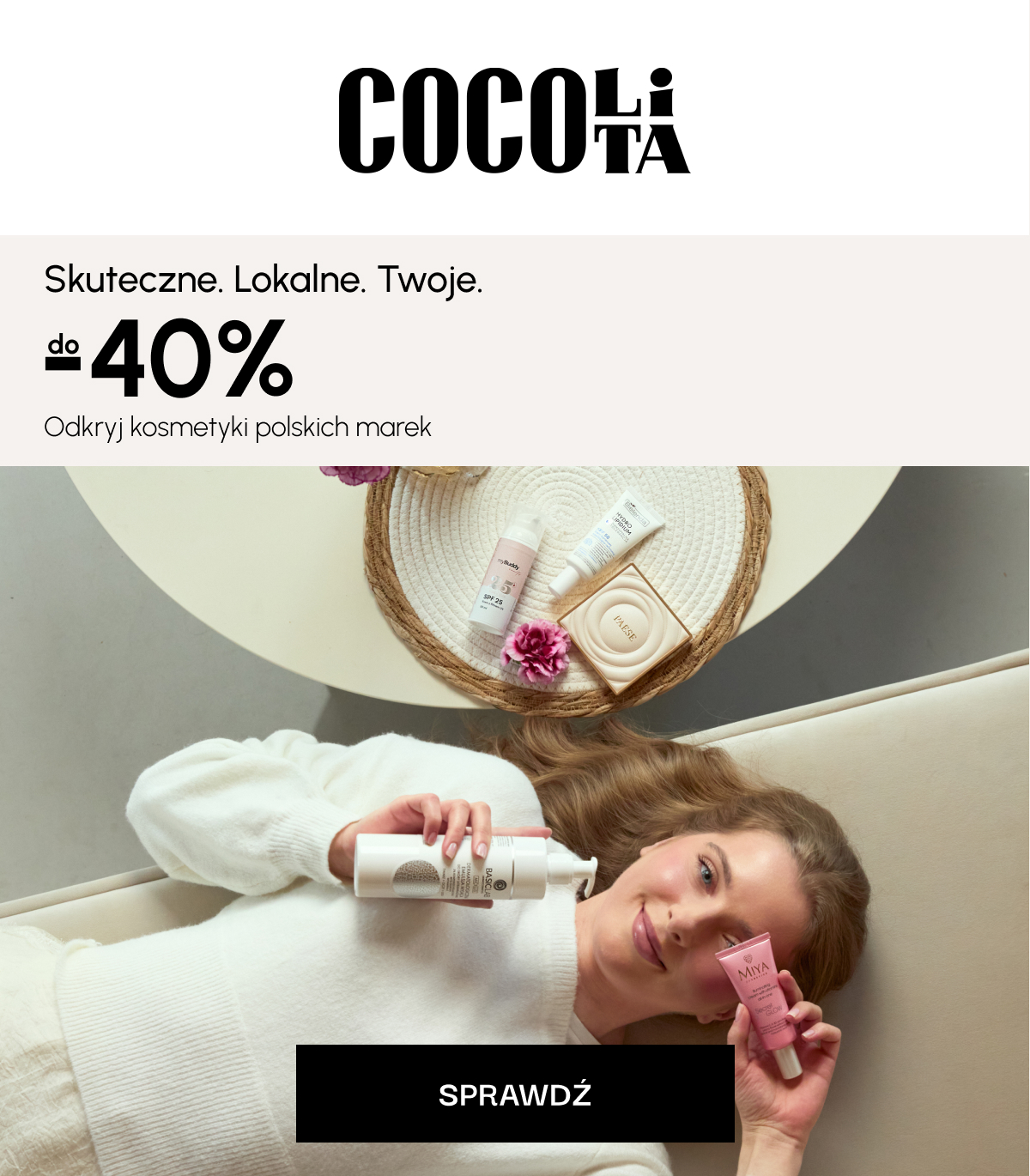 Odkryj kosmetyki polskich marek - promocje do -40%