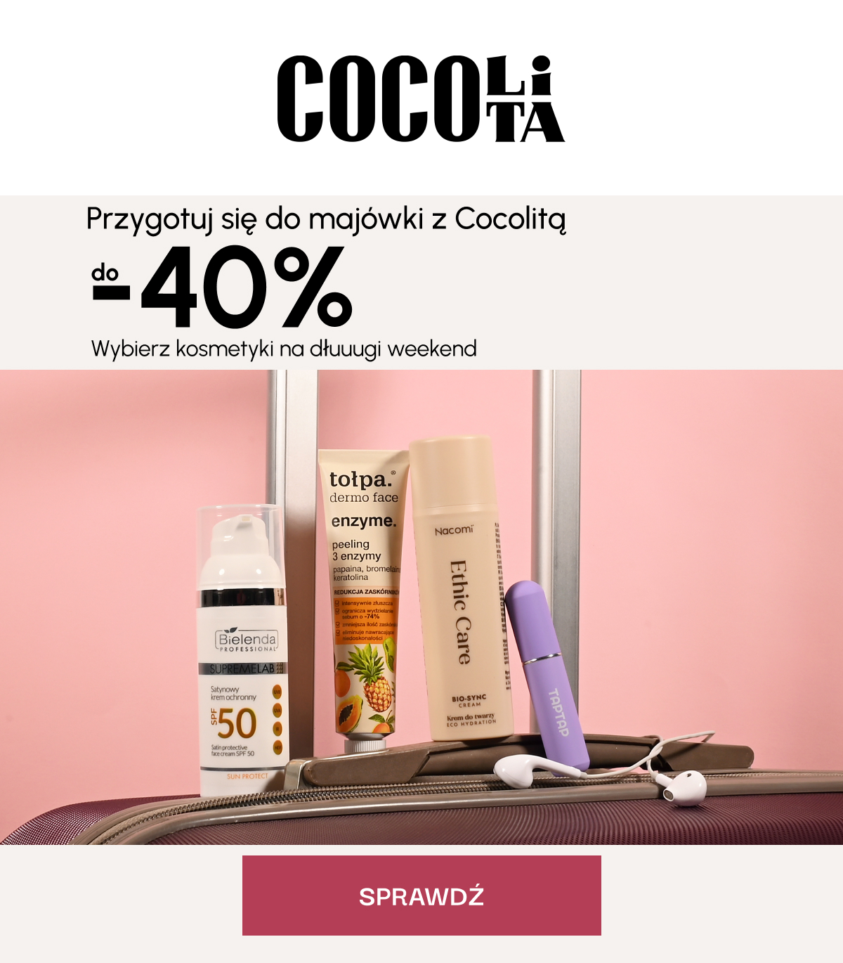 Odkryj kosmetyki polskich marek - promocje do -40%