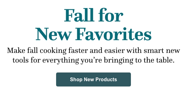 fall for new favorites