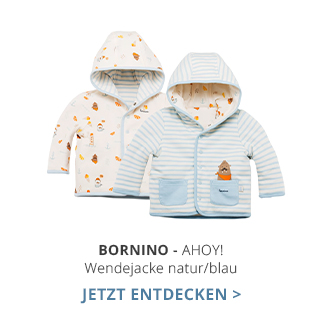 Bornino - Ahoy!  Wendejacke natur/blau