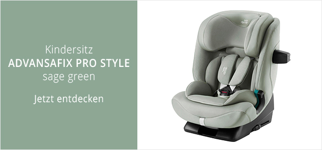 Kindersitz ADVANSAFIX PRO STYLE sage green