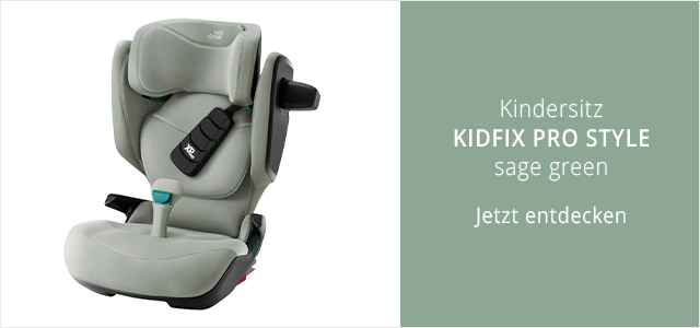 Kindersitz KIDFIX PRO STYLE sage green 