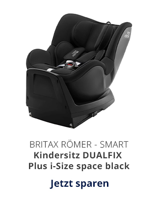 Britax Römer - Smart  Kindersitz DUALFIX Plus i-Size - space black