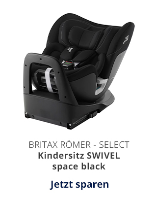 Britax Römer - Select  Kindersitz SWIVEL - space black
