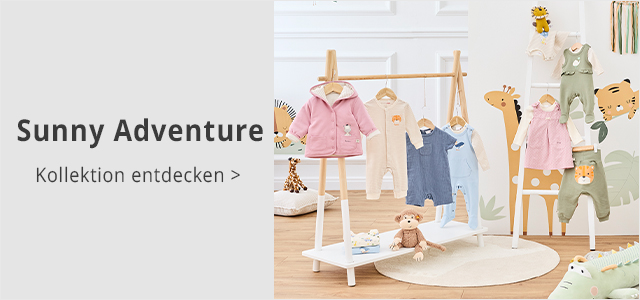 Sunny Adventure - Kollektion entdecken >