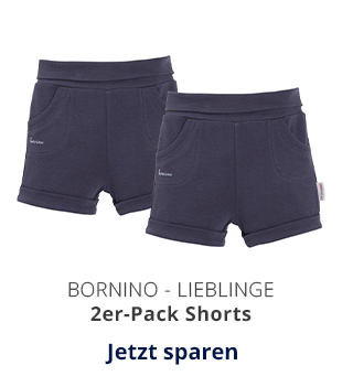 2er-Pack Shorts marine