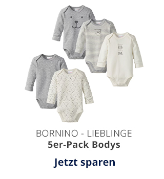 5er-Pack Bodys langarm