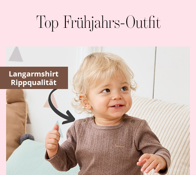 Bornino - Lieblinge Shirt langarm Rippqualität