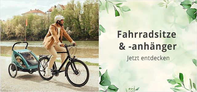 Fahrradsitze & -anhänger - Jetzt entdecken 