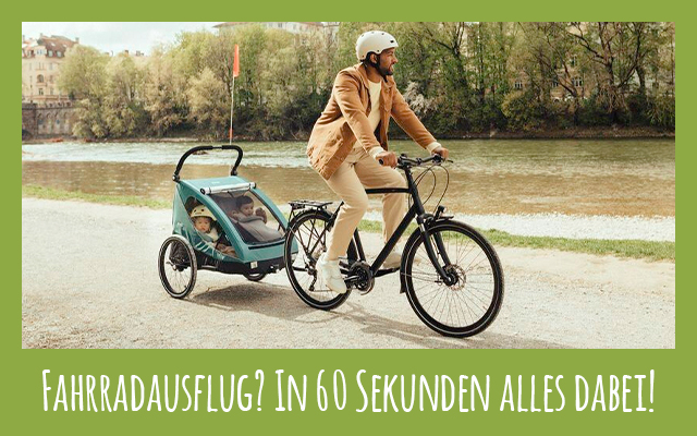 Fahrradausflug? In 60 Sekunden alles dabei!