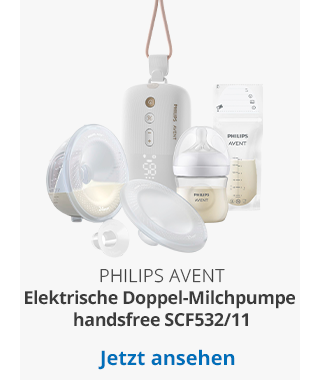 Philips Avent - Elektrische Doppel-Milchpumpe handsfree SCF532/11