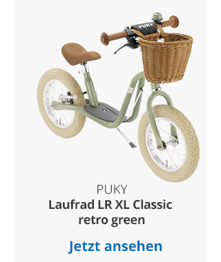 PUKY - Laufrad LR XL Classic retro green