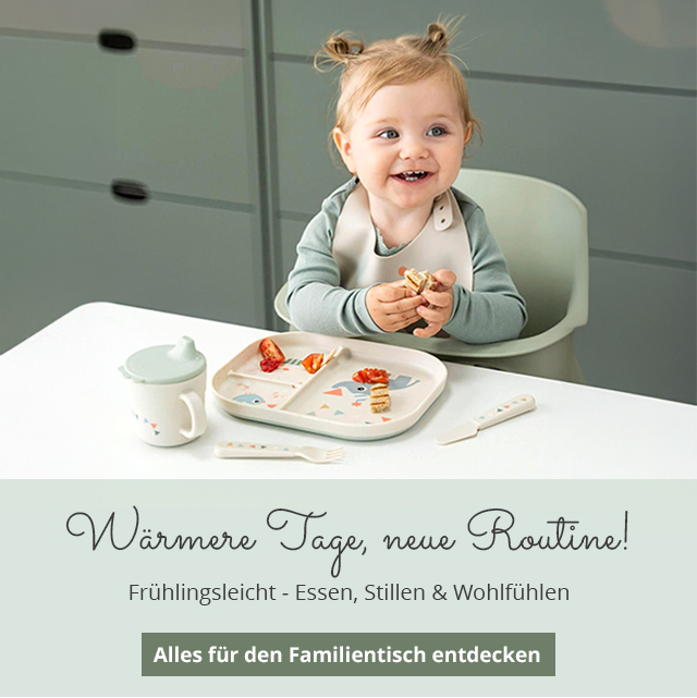Wärmere Tage, neue Routine! Frühlingsleicht - Essen, Stillen & Wohlfühlen -  Alles für den Familientisch entdecken