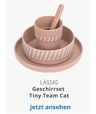 Lässig - Geschirrset Tiny Team Cat