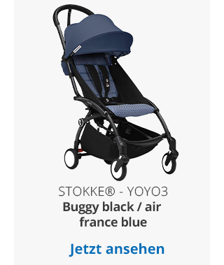 Stokke - Buggy black / air france blue