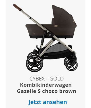 Cybex - GOLD  Kombikinderwagen Gazelle S choco brown