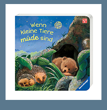 Ravensburger Pappbilderbuch - Wenn kleine Tiere müde sind