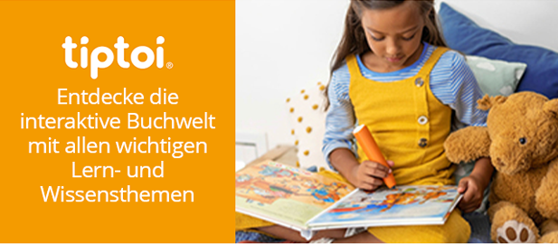 TIPTOI - Entdecke die interaktive Buchwelt mit allen wichtigen Lern- und Wissensthemen